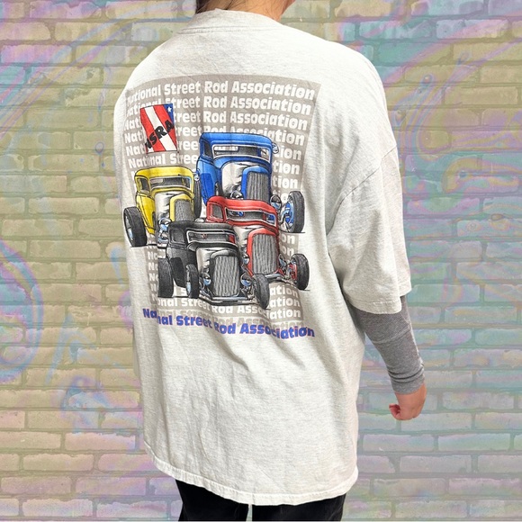 Vintage Y2K Street Racing Street Rod Nationals 2002 Kentucky T-shirt - Picture 4 of 4